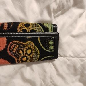 Colorful Skull Pattern Wallet